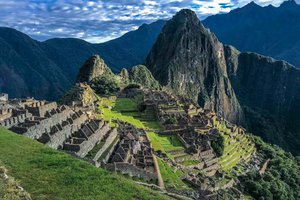 Machu Pichu by motorcycle