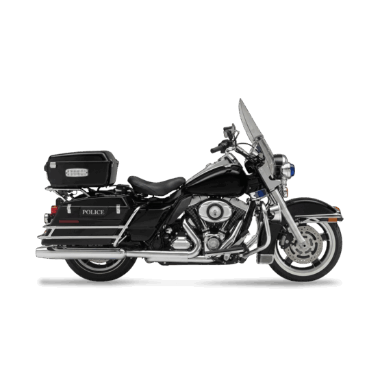 Harley-Davidson FLHP Police Road King for hire