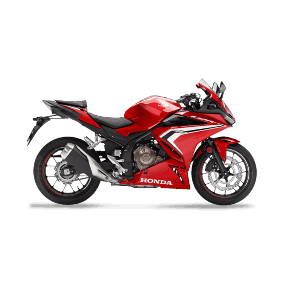 Honda CBR500R for hire
