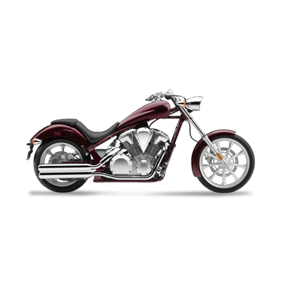 Honda VT1300CXA Fury for hire