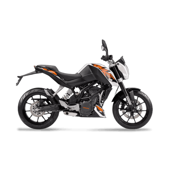KTM 125 Duke for hire