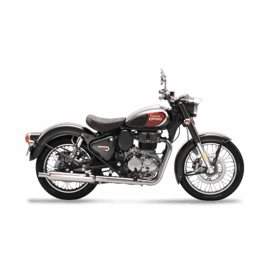 Royal Enfield Classic 350 Bs6 Chrome Black Black Classic Chrome