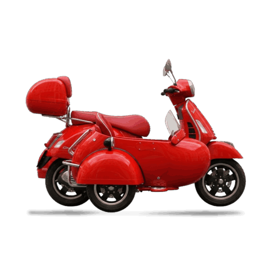 Vespa 125 sidecar