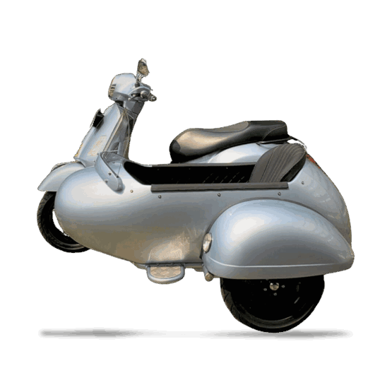 VESPA 125 SIDECAR